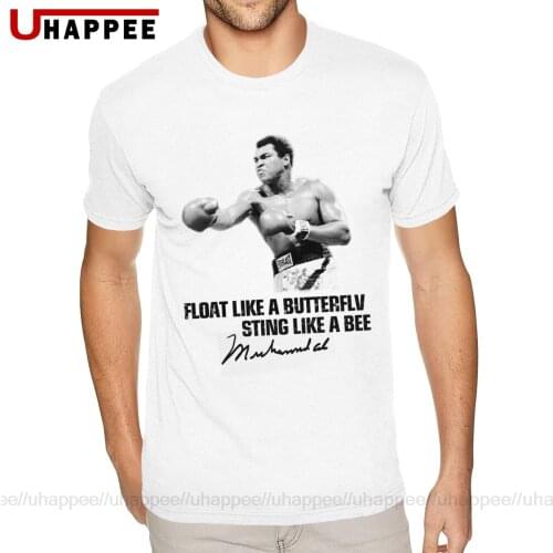 Christmas Muhammad Ali Shirt Mens Custom Printing Short Sleeves 100 Cotton O Neck T Shirts