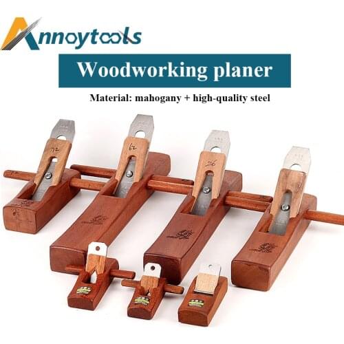 DIY Woodworking Planer 7 Styles Mini Woodworking Flat Plane Wooden Hand Planer For Carpenter Sharpening Woodworking Tools