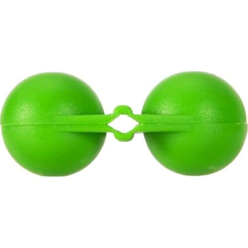 10pcs Fishing Alarm Float Twin Bell Ring Aluminum Alloy Fishing Bite Bell Fishing Tools