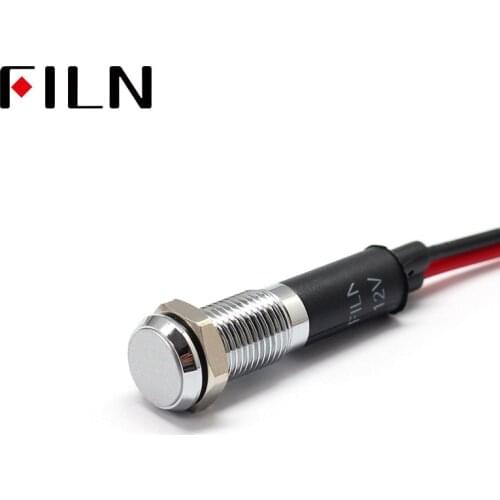 12V 8mm10mm12mm14mm16mmCustomized indicator lights for car dashboards