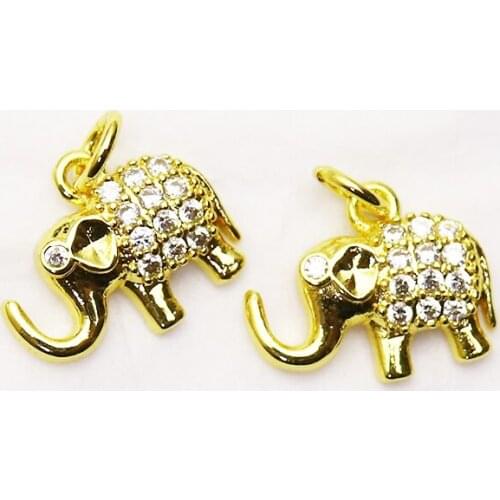 20 Pcs Zirconia Animal necklace Charms Pendant jewelry Necklace pendant fashion jewelry women accessories Jewelry charms 8212