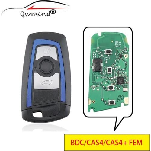 3 Buttons for BMW Key BDC/CAS4/CAS4+ FEM Car Remote Key for BMW X5 X6 F20 F21 F46 5 Series Car Key 315/433/868Mhz