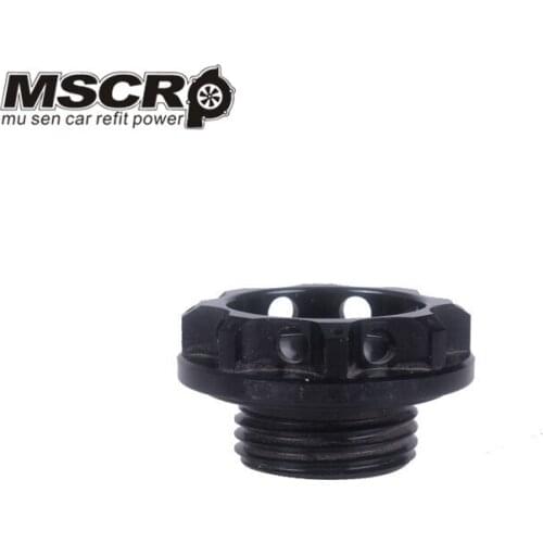 Racing Aluminum black Oil Filter Cap Oil Tank Cover For Most Subaru Car