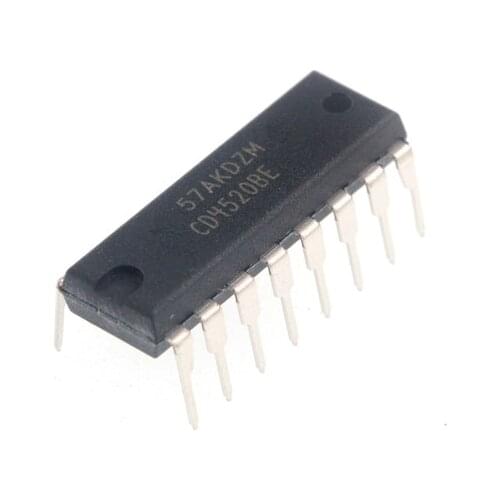 10PCS CD4520BE DIP16 CD4520 DIP 4520BE DIP16 new and original IC