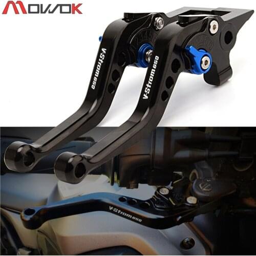 Motorcycles CNC high quality Brake Clutch Levers Set Short For SUZUKI V-STROM 650 VSTROM DL 650 V-STROM 650XT 2011-2020