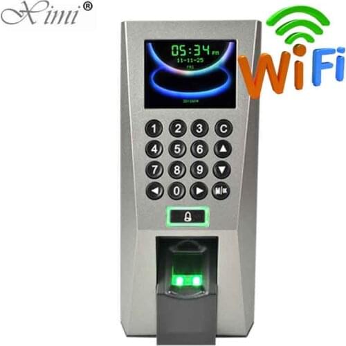 F18 Biometric Fingerprint Time Attendance ZK Door Access Control System With WIFI TCP/IP F18 Fingerprint Access Controller