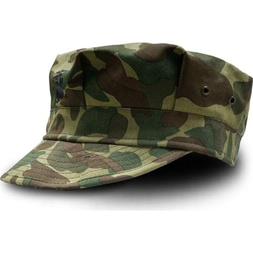WWII WW2 US ELITE ARMY PACIFIC CAMOUFLAGE CAMO OCTAGONAL FIELD CAP HAT