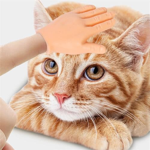 Mini Finger Hands Funny Finger Puppet Small Hands Novelty Fun Tiny Hands Finger Props Prank Toy For Game Party