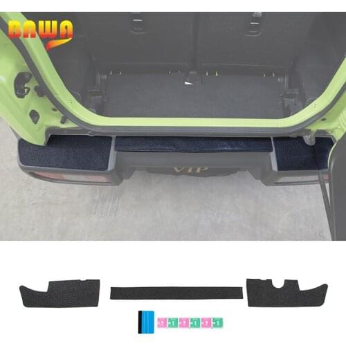BAWA Car Front Rear Bumper Anti-scratch Protect Stickers For Suzuki Jimny 2019 2020 2021 Parts Accessories For Suzuki Jimny
