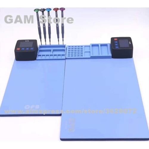 MiJing CPB LCD Screen Disassemble Pad Heating Separator Mat Screwdriver Port For iPhone/iPad Touch Screen Open Tool CP300 CP320