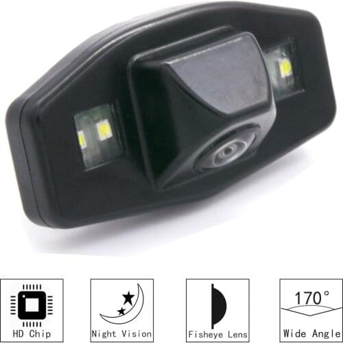 For Honda Accord6 1997-2002 Backup Camera HD 1280*720P 170 Degree Fisheye Lens Starlight Night Vision Reversing Rear View Camera