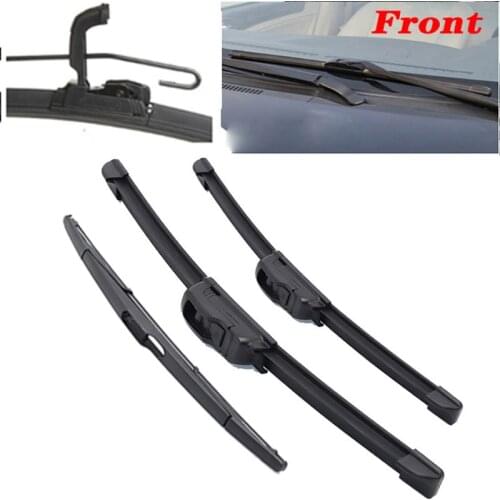Car Front & rear Windshield Windscreen Wiper Blades For Citroen C8 2006-2016