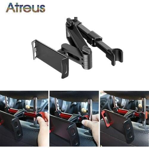 360 Degree Rotating Car Back Seat Headrest iPad Phone Holder for Nissan Qashqai J11 Opel Astra J H G K Kia Rio 3 4 Skoda Rapid