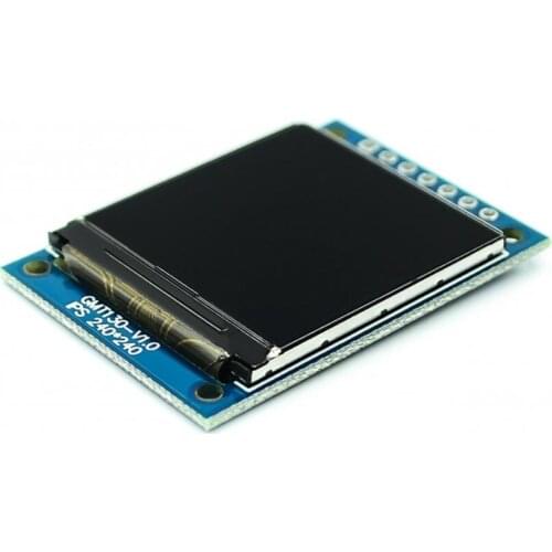 1.3 inch IPS HD TFT ST7789 Drive IC 240*240 SPI Communication 3.3V Voltage 4-Wire SPI Interface Full Color LCD OLED Display DIY