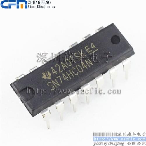 10pieces SN74HC04N DIP