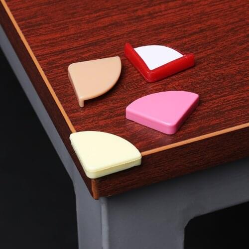 4PCS Soft Silicon Baby Safety Corner Protector L Shape Table Desk Corner Guard Children Anticollision Edge Corner Guards Cover