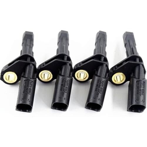 4 Pcs Rear Right ABS Speed Sensor WHT003858 WHT 003 858 1KD927808 1KD 927 808 for VW Passat Golf MK5 MK6 Seat Leon Skoda Superb