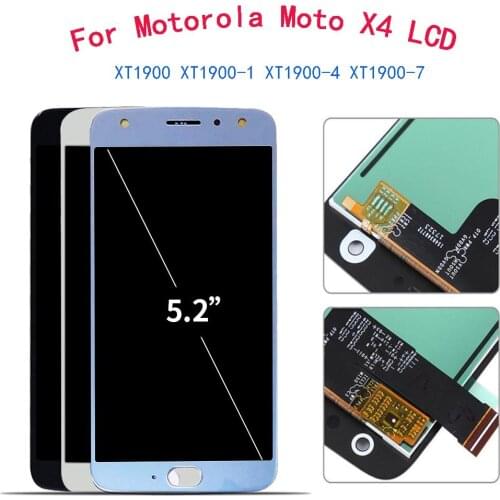 5.2" AAA Quality For Motorola Moto X4 XT1900 XT1900-1 XT1900-4 XT1900-7 LCD Display Touch Screen Digitizer Assemble Replacement