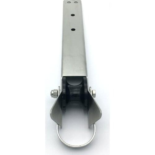 Boat Bow Anchor Roller Support Fixed Marine Mooring Material