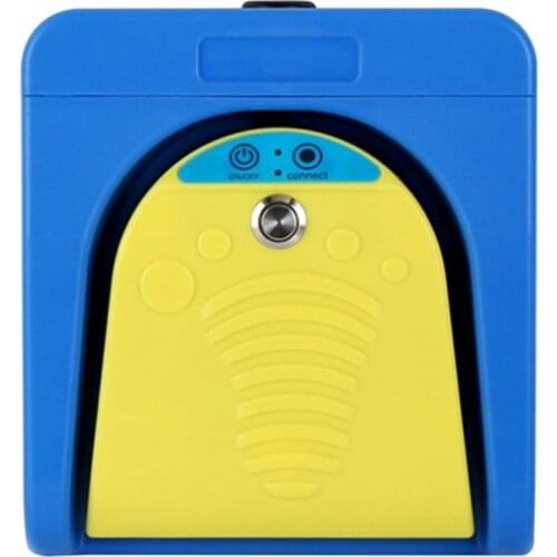 Wireless Bluetooth Gaming Foot Switch Foot on Mouse Shortcut Keys Tablet Page Turning for Gaming Office Music