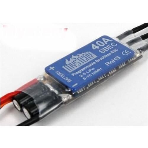Mystery 40A BlueSeries Brushless Speed Controlle SBEC 5.5V 4A