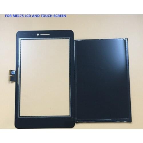 Black For Asus Fonepad 7 ME175 ME175CG Touch Screen Sensor Digitizer Sensor Glass + LCD Display Screen Panel Monitor Module