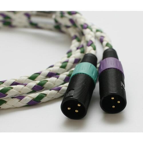 Pair XLO Reference 3 R3-2 Balanced XLR cable Hifi XLR High quailty 3 Pin 2 XLR Male to 2 XLR Female audio Interconne ccable