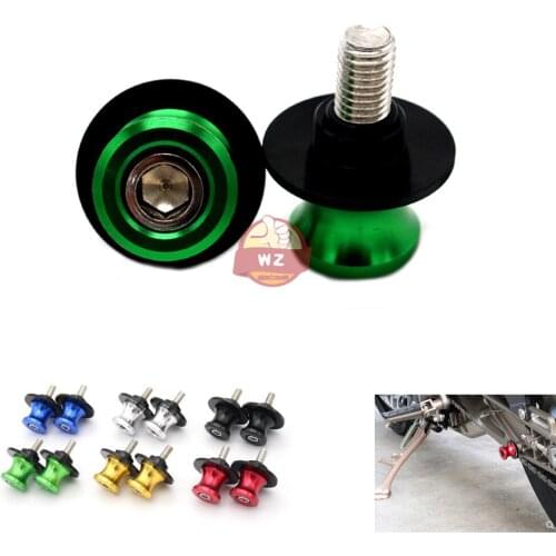 Motorcycle Accessories CNC Aluminum M8 Rear Cycloid Slider for Honda MSX125 Support Screws MSX-125 2013 2014 2015