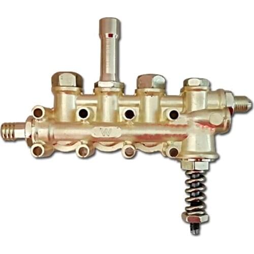 Pressure washer copper block, car wash pump accessories, copper pump head assembly, 280 380 388 type