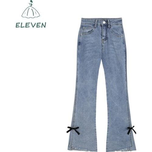 Женские укороченные джинсы PENGANCUO China At AliExpress