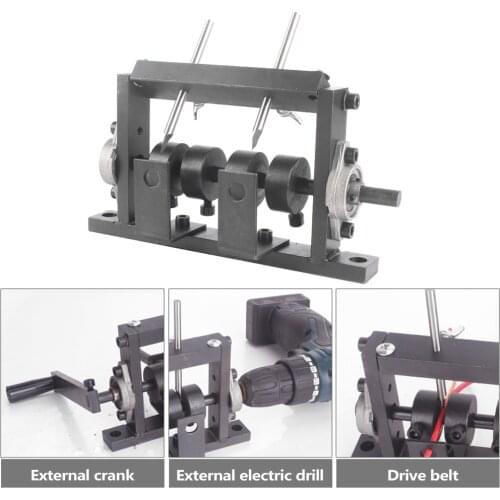 Manual Electric Drill Dual-purpose Wire Stripping Machine Scrap Cable Peeling Machines Stripper for 1-30mm single/Double cutter