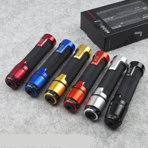 Motorcycle grips hand rubber pedal biker scooter handlebar grips modified handlebar throttle turn Grip Settle Handle Grips
