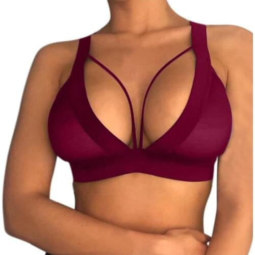 Sexy Lingerie Porno Women Sexy Underwear Hollow Out Elastic Cage Bra Bandage Strappy Halter Bra Erotic Costumes Sex Babydoll 3XL