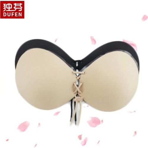 Strapless Bandage Stick Gel Silicone Push Up Invisible Self-Adhesive Bra Sexy Free Size Breast Inserts