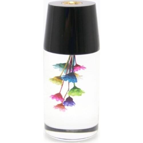 D7WD Racing Universal Car Shift Knob Head Real Flower for Manual Transmission Automatic Vehicles Gear Shifter with Converters