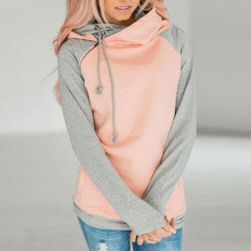 Women Zipper Hoodies Casual Sweatshirt Autumn Winter Hooded White Sweatshirts Loose Long Sleeve Pullover Jacket 2021 Streetwear