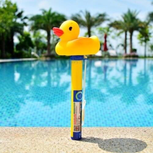 1PC solid anti falling For Spa Hot Water Bath Floating Pool Thermometer Swimming Pool Portrait Cartoon Temperature Thermometer