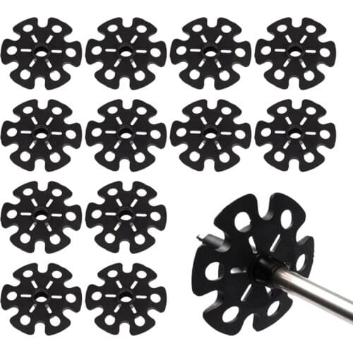 12Pcs Trekking outdoor camp hike pole nordic walk stick cane Snowflake Basket Mud Sand snow ski replace alpenstock