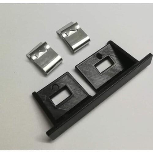 5X New Metal Quattro Front Grille Emblem Badge Chromed Front grille mount for Audi A4 A4L A5 A6L S3 S6