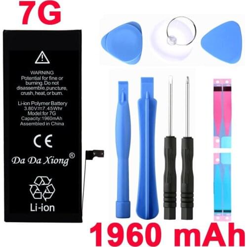 DaDaXiong Mobile Phone Battery For iPhone 7 Real Capacity 1960mAh With Repair Tools Kit And Battery Sticker