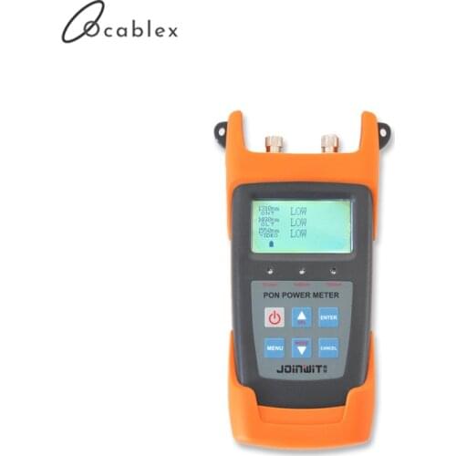 Free shipping Joinwit JW3213 PON FTTX Optical Power Meter 1310/1490/1550nm Digital Fiber Tester