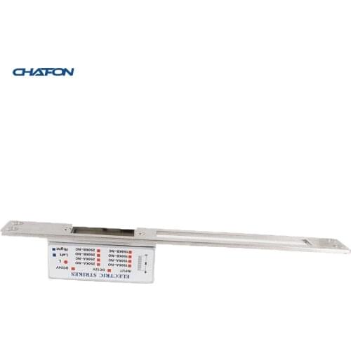 CHAFON DC12V Long panel Dual port Electric Strike door lock Cathode lock Fail Secure /safe adjustable