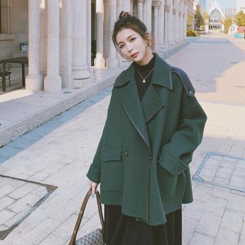 Женские пальто с воротником Conncozy China At AliExpress