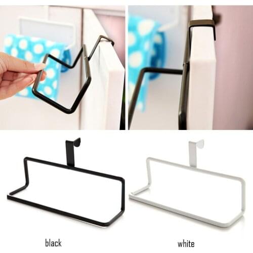 Towel Holder High Quality Mental Holder for Door Hanger Cabinet Bar Kitchen Drawer Hook Over Storage Household items