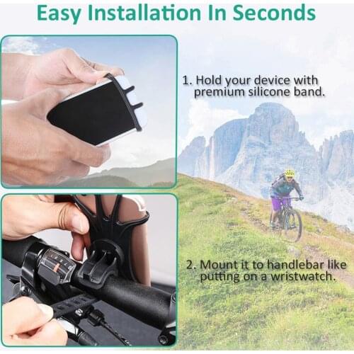 Bicycle Phone Holder Motorcycle Mobile Phone Holder Bike Handlebar Stand Bracket for IPhone 11 Samsung Xiaomi 9 Universal