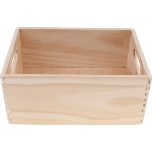 Kid Kitchen Role Play Educational Toy Juice Food Kitchen Wooden Storage Box Set
