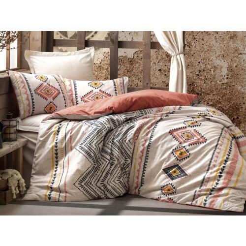 Cottonbox Ethnic Felix Double Personality Duvet cover set Tile