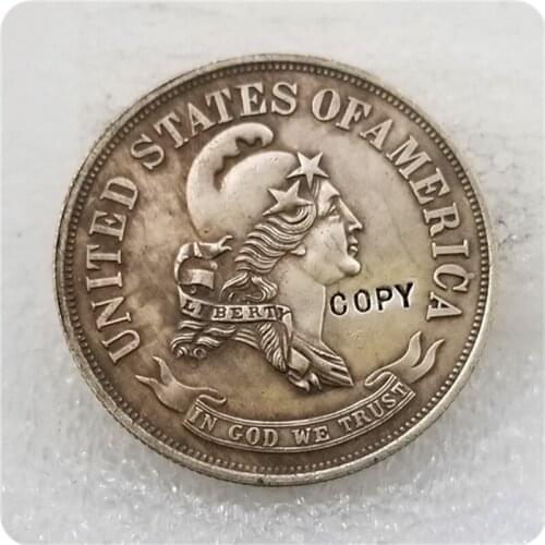 COPY REPLICA 1869 Liberty Head Standard Half Dollar Patterns COPY COIN