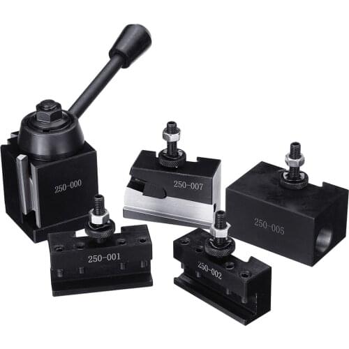 DMC-250-000 Cuniform GIB Type Quick Change Tools Kit Tool Post 250 001-010 Tool Holder for Lathe Tools