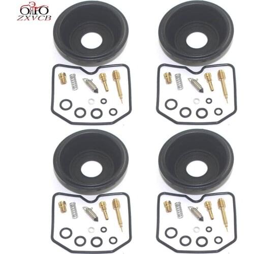 4set for ZR1100 1992-1995 ZR 1100 Motorcycle carburetor repair kit plunger diaphragm rubber